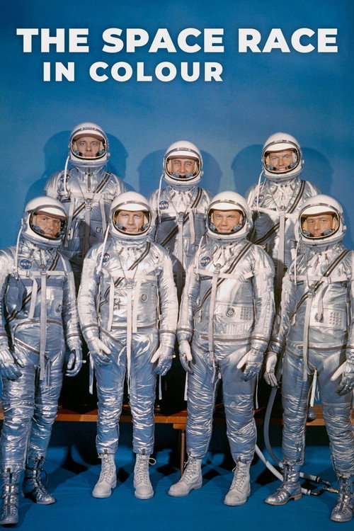 The Space Race in Colour poster
