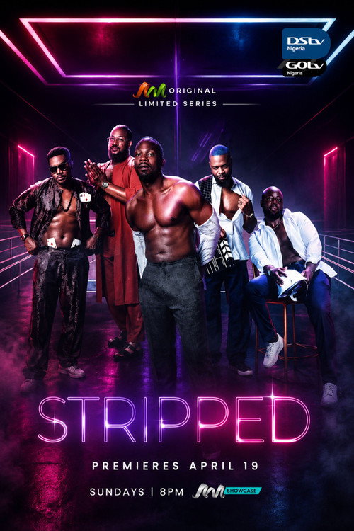 Stripped poster