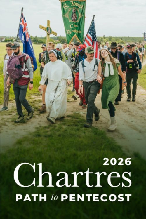 Chartres 2026- Path to Pentecost poster