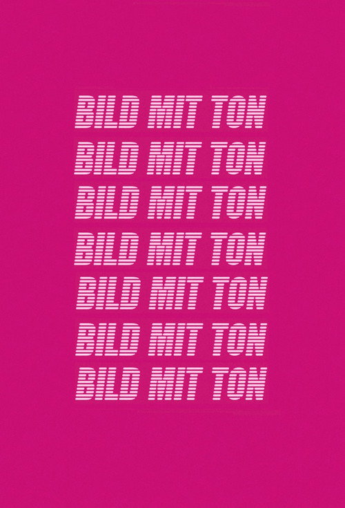 Bild mit Ton poster