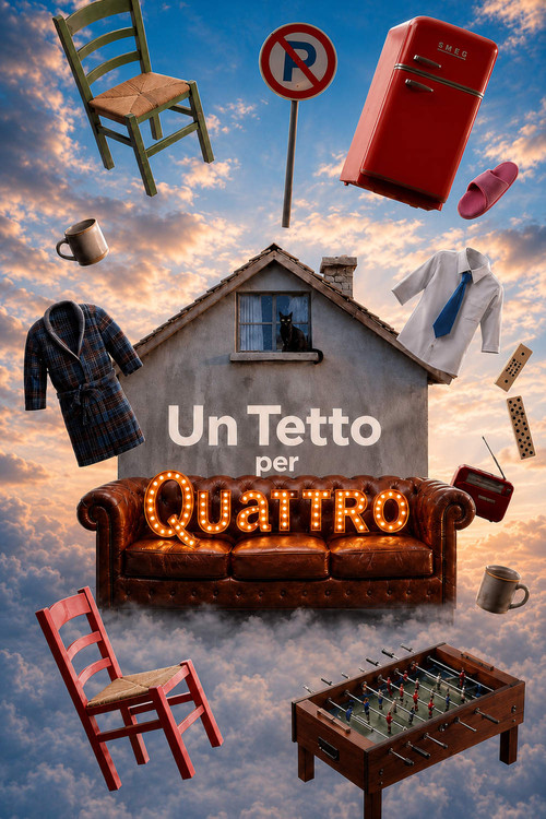 Un tetto per quattro poster