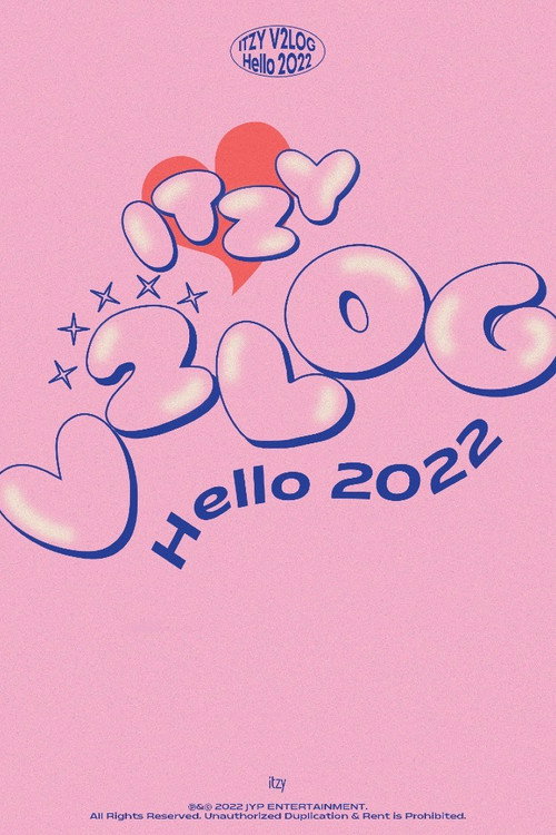 ITZY V2LOG: Hello 2022 poster