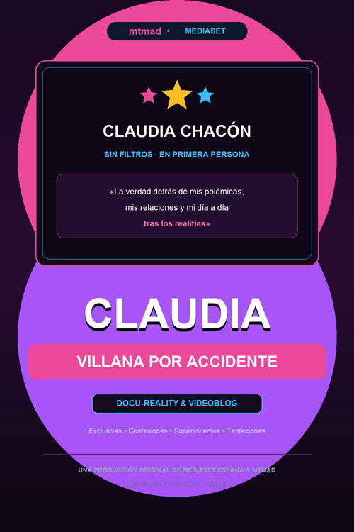 Claudia Villana Por Accidente poster