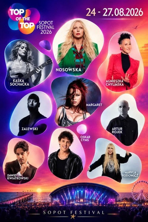 Top Of The Top Sopot Festival 2026 poster