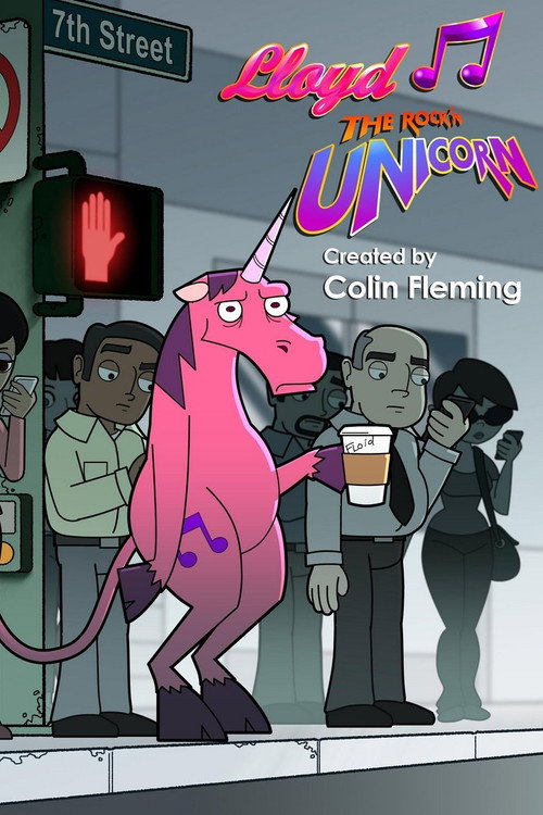 Lloyd the Rockin Unicorn poster