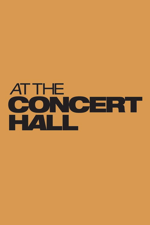 At the Concert Hall poster