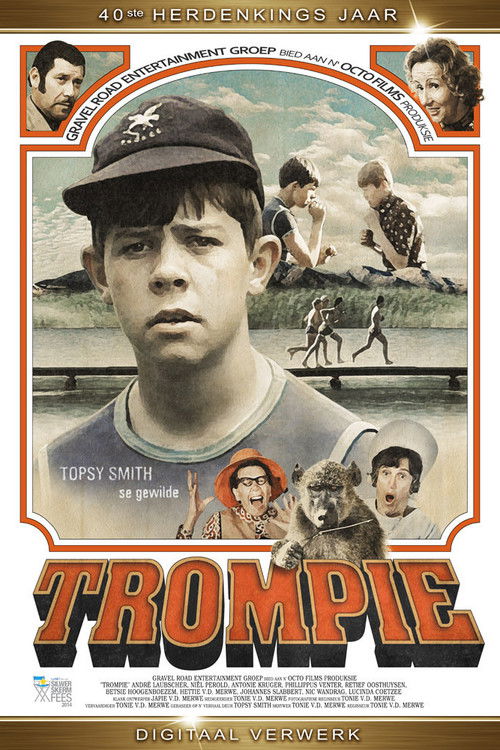 Trompie en die Boksombende poster