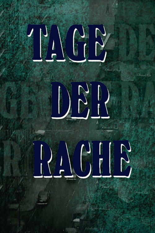 Tage der Rache poster