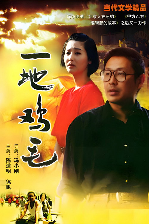 Ground Covered with Chicken Feathers poster