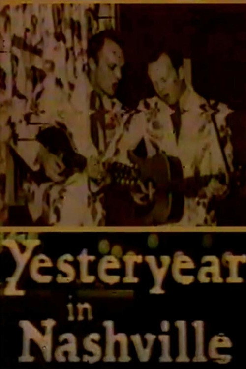 Yesteryear in Nashville poster